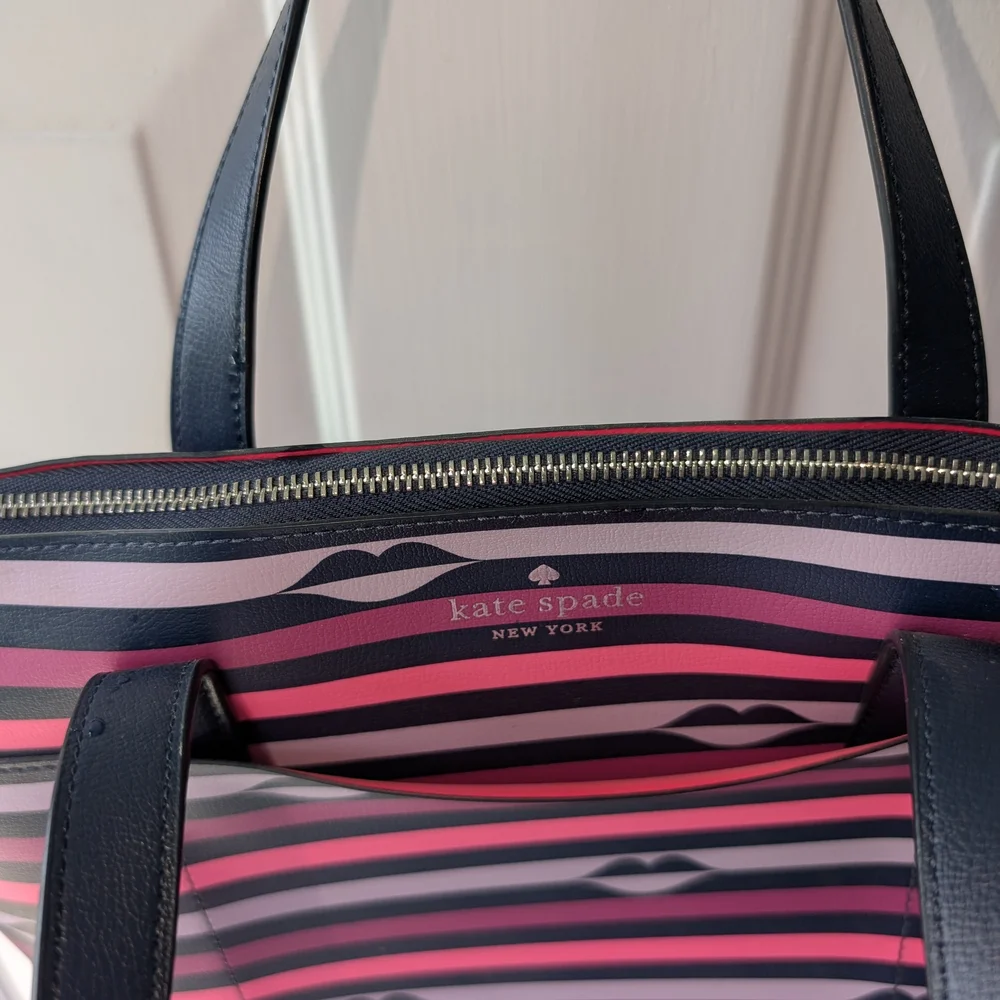 Kate Spade Patrice Lips Satchel/Shoulder Bag